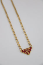 Load image into Gallery viewer, Prada mini red plaque
