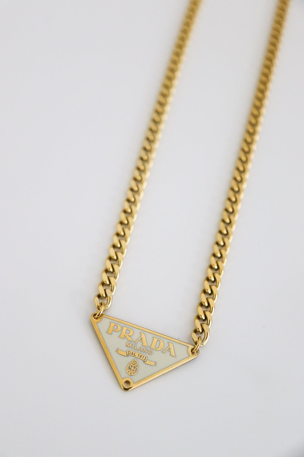 Prada necklace - white