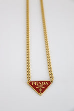 Load image into Gallery viewer, Prada red plaque
