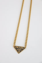 Load image into Gallery viewer, Prada necklace - dark grey
