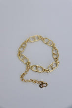 Load image into Gallery viewer, Dior choker -gold filled chain
