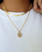 Lade das Bild in den Galerie-Viewer, Dior crystals necklace- thin chain
